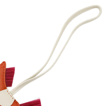 将图像加载到图库查看器中，HERMES Rodeo Crinoline Cornelian /Craie/Magnolia Lambskin Crinolin Size PM
