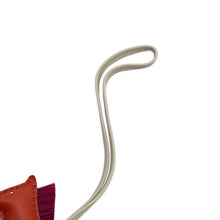 将图像加载到图库查看器中，HERMES Rodeo Crinoline Cornelian /Craie/Magnolia Lambskin Crinolin Size PM
