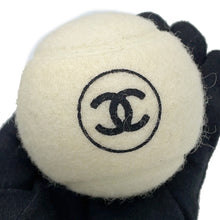 将图像加载到图库查看器中，CHANEL Tennis ball set for hard courts WhiteA52852 Canvas Elastic
