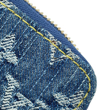 Load image into Gallery viewer, LOUIS VUITTON Zippy Wallet BlueM95341 Monogram Denim
