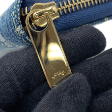 Load image into Gallery viewer, LOUIS VUITTON Zippy Wallet BlueM95341 Monogram Denim
