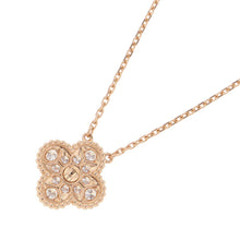 将图像加载到图库查看器中，Van Cleef &amp; Arpels Vintage Alhambra Pendant Size vintageVCARP2R300 18K Pink Gold
