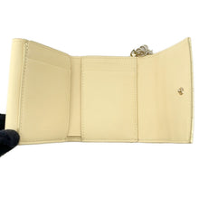 Load image into Gallery viewer, Dior Lady&#39;s Dior Lotus Wallet Cannage Pale YellowS0181OVRB Patent Leather
