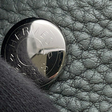 将图像加载到图库查看器中，HERMES Neo Garden Vert Amand Negonda Leather Size 23
