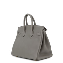 Load image into Gallery viewer, HERMES Birkin Gris Meyer Togo Leather Size 25
