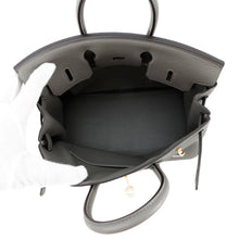 Load image into Gallery viewer, HERMES Birkin Gris Meyer Togo Leather Size 25
