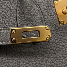 Load image into Gallery viewer, HERMES Birkin Gris Meyer Togo Leather Size 25
