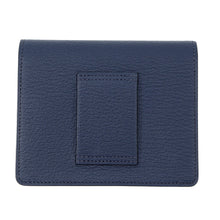 Load image into Gallery viewer, HERMES Roulis slim blue navy Chevre Myzore Goatskin
