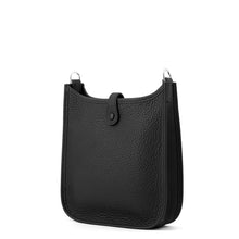 将图像加载到图库查看器中，HERMES Evelyne Long Black Taurillon Clemence Size TPM
