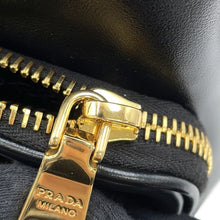 将图像加载到图库查看器中，PRADA Duet Drawstring Bag Shoulder Bag Black1BH038 Soft Calf Leather
