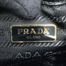 将图像加载到图库查看器中，PRADA Duet Drawstring Bag Shoulder Bag Black1BH038 Soft Calf Leather
