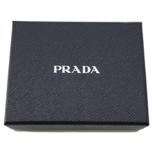 Load image into Gallery viewer, PRADA Triangle Logo Compact Wallet Black1ML050 Saffiano LeatherLeather
