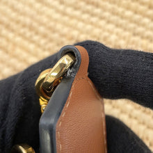 将图像加载到图库查看器中，LOEWE Slit Bag Natural/TanA685453X07 Raffia Leather Size Mini
