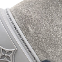 将图像加载到图库查看器中，LOUIS VUITTON Snowdrop Line EncreBoots Gray1A95E6 Suede Mouton Size 36H
