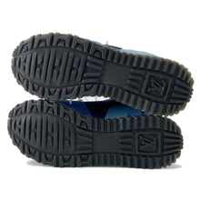 将图像加载到图库查看器中，LOUIS VUITTON Run Away Line Sneakers Navy/Blue Denim Suede Size 35

