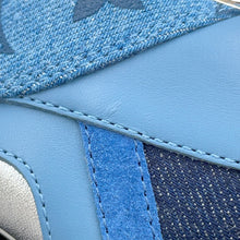 将图像加载到图库查看器中，LOUIS VUITTON Run Away Line Sneakers Navy/Blue Denim Suede Size 35
