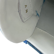 Load image into Gallery viewer, LOUIS VUITTON Run Away Line Sneakers Navy/Blue Denim Suede Size 35
