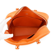 将图像加载到图库查看器中，HERMES Plume Orange Epsom Size 28
