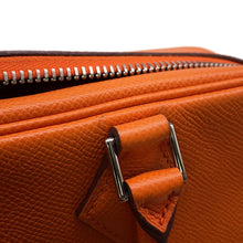 将图像加载到图库查看器中，HERMES Plume Orange Epsom Size 28
