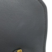 将图像加载到图库查看器中，Ferragamo Gancini Margot 2-Way Handbag Gray21H493 Leather
