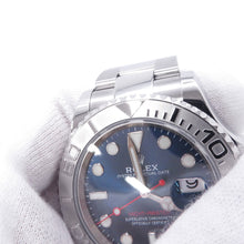 Load image into Gallery viewer, ROLEX Yacht-Master W40mm Stainless Steel PT950 Blue Dial116622
