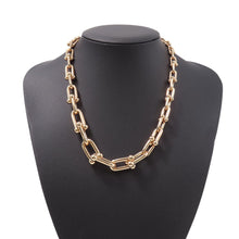 将图像加载到图库查看器中，TIFFANY&amp;Co. Hardware Graduated Link Necklace63008958 18K Pink Gold
