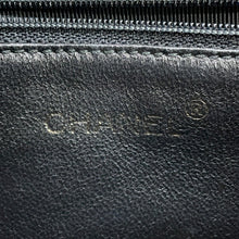 Load image into Gallery viewer, CHANEL one belt Black Caviar Leather
