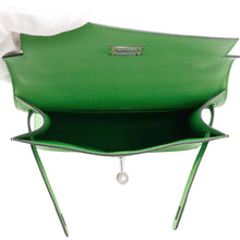 Load image into Gallery viewer, HERMES PochetteKelly Vert Yucca Swift Leather
