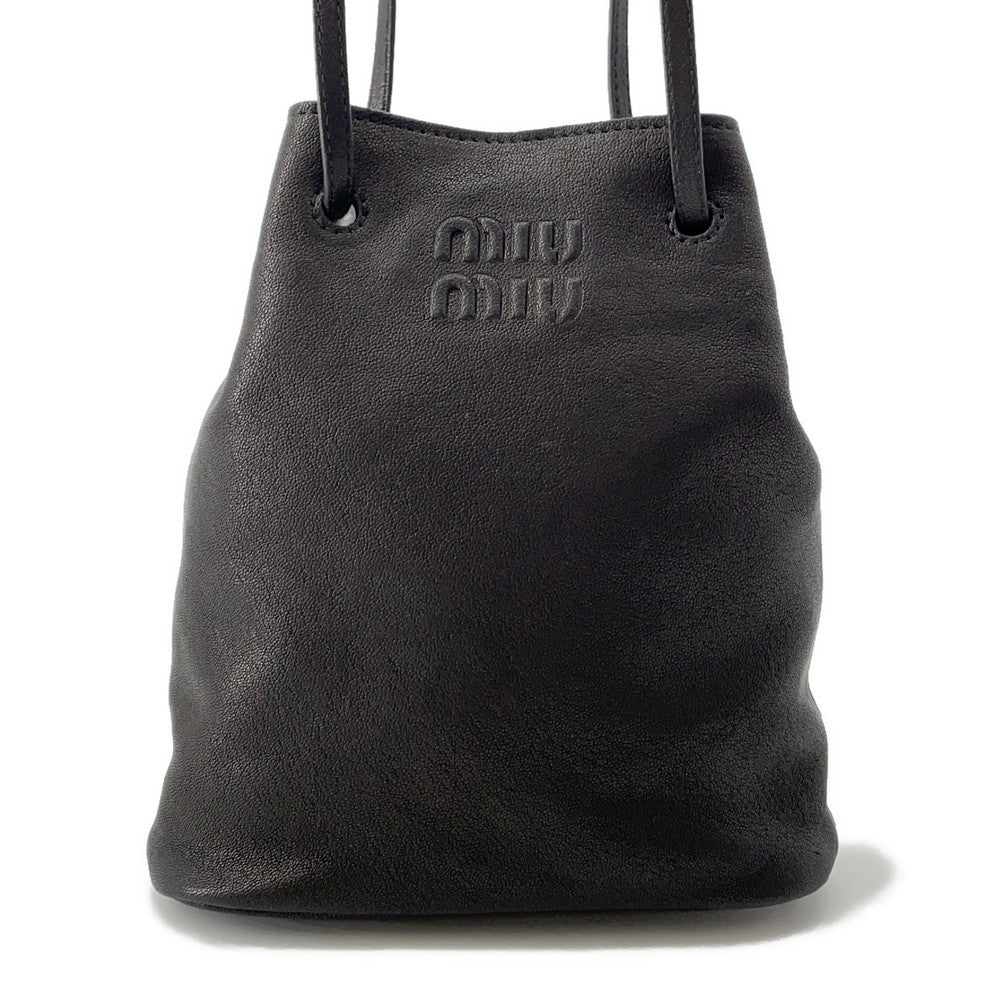MIUMIU Mini bag Black5NF460 Leather