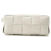 将图像加载到图库查看器中，Bottega Veneta Maxi INTRECCIATO Brique Cassette Hobo Bag White729166 Lambskin Size Small

