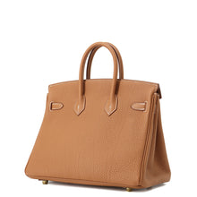 将图像加载到图库查看器中，HERMES Birkin Gold Togo Leather Size 25
