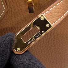 将图像加载到图库查看器中，HERMES Birkin Gold Togo Leather Size 25
