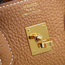 将图像加载到图库查看器中，HERMES Birkin Gold Togo Leather Size 25
