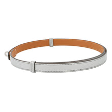 Load image into Gallery viewer, HERMES Kelly Belt18 Argent Chevre Shamqila
