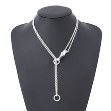 将图像加载到图库查看器中，HERMES Gallop Necklace SV925
