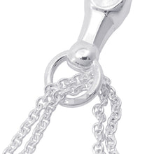 将图像加载到图库查看器中，HERMES Gallop Necklace SV925
