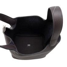Load image into Gallery viewer, HERMES Picotin Lock Pull Noir Taurillon Clemence Size PM
