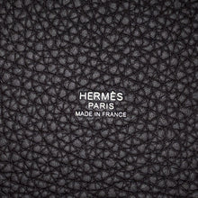 Load image into Gallery viewer, HERMES Picotin Lock Pull Noir Taurillon Clemence Size PM
