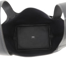 Load image into Gallery viewer, HERMES Picotin Lock Cargo Black Towar Goeran Swift Leather Size PM
