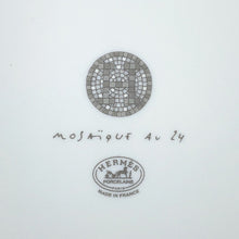 Load image into Gallery viewer, HERMES Mosaique 24 tray PlatinumP035089P Porcelain Size PM
