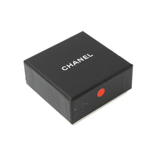 将图像加载到图库查看器中，CHANEL CC Logo Earring Gold Plated Rhinestone
