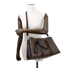Load image into Gallery viewer, LOUIS VUITTON Soufflot NV NoirM44817 Monogram Macassar Canvas Size MM
