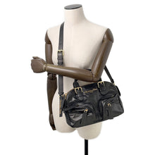 将图像加载到图库查看器中，Dior Grand Tour Bowling Bag BlackM6000UNQD Crinkled Calf Leather Size Small
