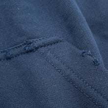 Load image into Gallery viewer, BALENCIAGA Vintage-processed hoodie Size 1 Navy761458 Cotton100%
