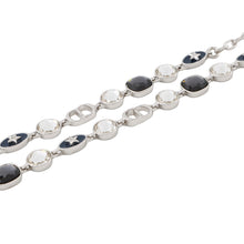 将图像加载到图库查看器中，Dior Sterling Necklace Silver Metal color Stone
