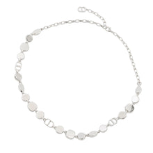 将图像加载到图库查看器中，Dior Sterling Necklace Silver Metal color Stone
