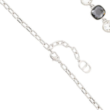 将图像加载到图库查看器中，Dior Sterling Necklace Silver Metal color Stone
