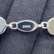 将图像加载到图库查看器中，Dior Sterling Necklace Silver Metal color Stone
