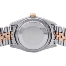 将图像加载到图库查看器中，ROLEX Datejust W26mm Stainless Steel K18PG Gold Dial1601/5
