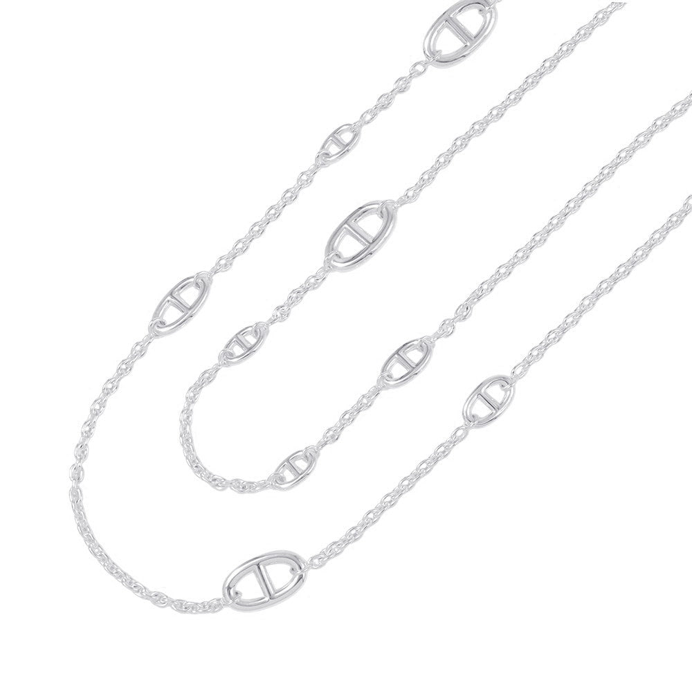 HERMES Farandole Necklace Size 120 SV925